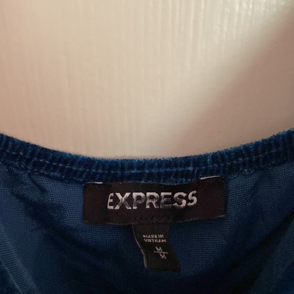 Velvet Wrap Top - Picture 3 of 3